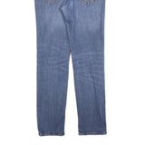 LEVI'S 511 BIG E Mens Slim Blue Denim Medium W31 L32 Slim Fit Zip Jeans