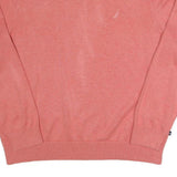 NAUTICA Mens Coral Plain Cotton Blend Jumper Crew Neck Regular XL Casual Comfort