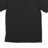 UMBRO Mens Black Athletic T-Shirt M Short Sleeve Crew Neck Logo Print