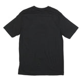 UMBRO Mens Black Athletic T-Shirt M Short Sleeve Crew Neck Logo Print