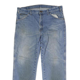 DICKIES Mens Blue Regular Fit Straight Denim Medium Wash W38 L29 Button Closure