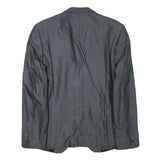 ZARA MAN Mens Grey Slim S Jacket Cotton Blend Tailored Button Plain Classic