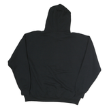 Mens Black Woodcreek Basketball Pullover Hoodie L Cotton Casual Sport