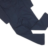 RED KAP Mens Navy Blue Polyester Blend Classic Dungarees XL W38 L29 Workwear