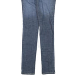 PEPE JEANS Womens Slim Blue Denim Classic Slim Skinny Jeans W26 L30 Stylish