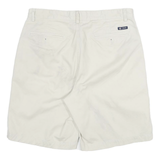 CHAPS Mens Shorts Beige Casual Plain XL W32 Cotton Blend Comfortable