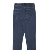 LEVI'S Womens Jeans Blue Slim Skinny Denim Medium W25 L29 Stretch Zip