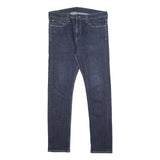 LEVI'S 510 Mens Slim Slim Jeans Denim Dark W34 L31 Zip Cotton Blend