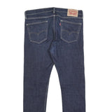 LEVI'S 510 Mens Slim Slim Jeans Denim Dark W34 L31 Zip Cotton Blend