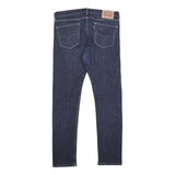 LEVI'S 510 Mens Slim Slim Jeans Denim Dark W34 L31 Zip Cotton Blend