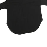 ZARA Womens Black Printed Top 3/4 Sleeve Round Neck Size S Casual Stylish