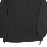 FILA Mens Black Zip Jacket L Polyester Plain Zip Closure Comfort Fit