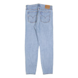 LEVI'S Womens Jeans Blue Regular Straight Denim Light W27 L28 Classic Button Fly