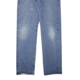 LEVI'S Mens Blue Regular Fit Straight Denim Jeans W33 L34 Classic Casual