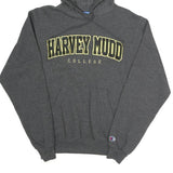 CHAMPION Mens Grey Harvey Mudd College Pullover Hoodie XS Cotton Blend Casual