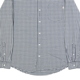TIMBERLAND Mens Blue & White Check Shirt XL Cotton Long Sleeve Button Down
