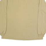CARHARTT Mens Beige Long Sleeve Crew Neck Pocket T-Shirt M Cotton Blend
