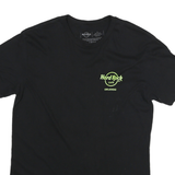 HARD ROCK CAFE Mens Black Graphic T-Shirt M Short Sleeve Crew Neck 2024 Orlando