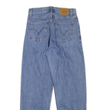 LEVI'S Womens Relaxed Light Blue Denim Jeans W27 L28 Classic Zip Closure
