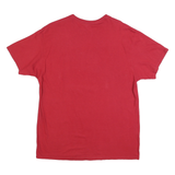 DELTA Mens Red Costa Rica Graphic T-Shirt L Short Sleeve Crew Neck Casual