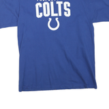 REEBOK Mens Blue Property Of Colts Graphic T-Shirt M Short Sleeve Crew Neck