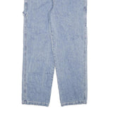 MAMA HAS GUN Mens Jeans Blue Relaxed Straight Denim Light W30 L29 Casual