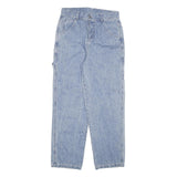 MAMA HAS GUN Mens Jeans Blue Relaxed Straight Denim Light W30 L29 Casual