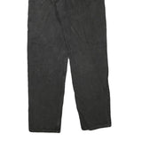 Womens Black Regular Fit Straight Jeans Cotton Blend Zip Closure W28 L32 Classic