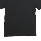 NEW BALANCE Mens Black Cotton Blend T-Shirt L Short Sleeve Crew Neck Plain