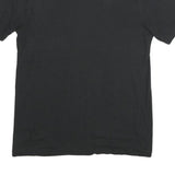 NEW BALANCE Mens Black Cotton Blend T-Shirt L Short Sleeve Crew Neck Plain