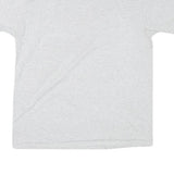HANES Mens White Peru Graphic T-Shirt L Short Sleeve Crew Neck Cotton Blend