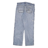 DICKIES Mens Regular Fit Blue Denim Jeans W34 L30 Casual Workwear Zip Closure