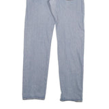 CARHARTT Mens Slim Light Blue Denim Jeans W31 L32 Zip Closure