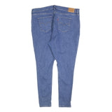 LEVI'S 720 BIG E Womens Slim Blue Denim Light W40 L32 Stretch Skinny Jeans