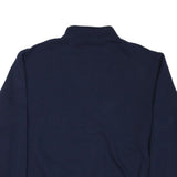 RUSSELL ATHLETIC Mens Blue Nashua North Titans 1/4 Zip Sweatshirt XL Cotton