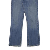 CALVIN KLEIN JEANS Womens Blue Regular Straight Denim Medium W31 L28 Zip Cotton