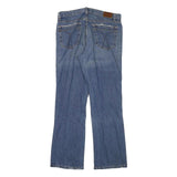 CALVIN KLEIN JEANS Womens Blue Regular Straight Denim Medium W31 L28 Zip Cotton
