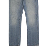 VOLCOM Mens Jeans Blue Regular Straight Denim Light W38 L34 Classic Casual