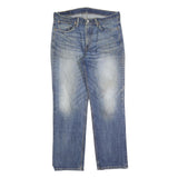 LEVI'S 514 Classic Mens Jeans Blue Classic Denim W33 L30 Faded Casual Style