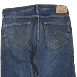 LEVI'S Mens Denim Blue Casual Shorts L W36 Cotton Blend Relaxed Fit