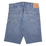 LEVI'S Mens Denim Blue Cut-Off Shorts M W32 Classic Fit Casual Summer