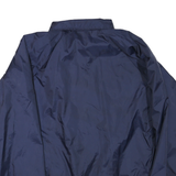 AUGUSTA Mens Navy Blue Button Jacket M Polyester Blend Plain Lightweight Casual