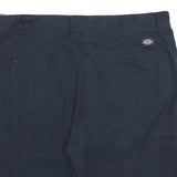 DICKIES Mens Shorts Navy Casual Regular L W36 Workwear Polyester Blend