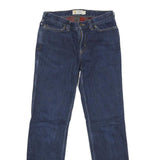 CARHARTT Womens Classic Blue Straight Denim Medium Wash Jeans W28 L30 Zip
