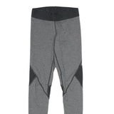 ADIDAS Womens Joggers Grey & Black Slim Tapered XS W22 L28 Activewear Leggings