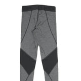 ADIDAS Womens Joggers Grey & Black Slim Tapered XS W22 L28 Activewear Leggings