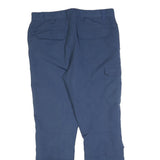 CRIVIT Mens Polyester Blend Navy Regular Cargo Trousers W36 L32 Zip Closure