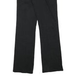 DICKIES Womens Cotton Blend Black Regular Straight Trousers W30 L32 Workwear