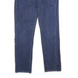 LEVI'S 529 Curvy Skinny Womens Jeans Blue Slim Denim Raw W31 L29 Classic Fit