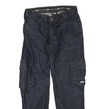 HELLY HANSEN Mens Regular Fit Blue Denim Cargo Jeans W30 L30 Workwear
